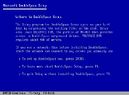 Thirty Years Ago: MS-DOS 6.00